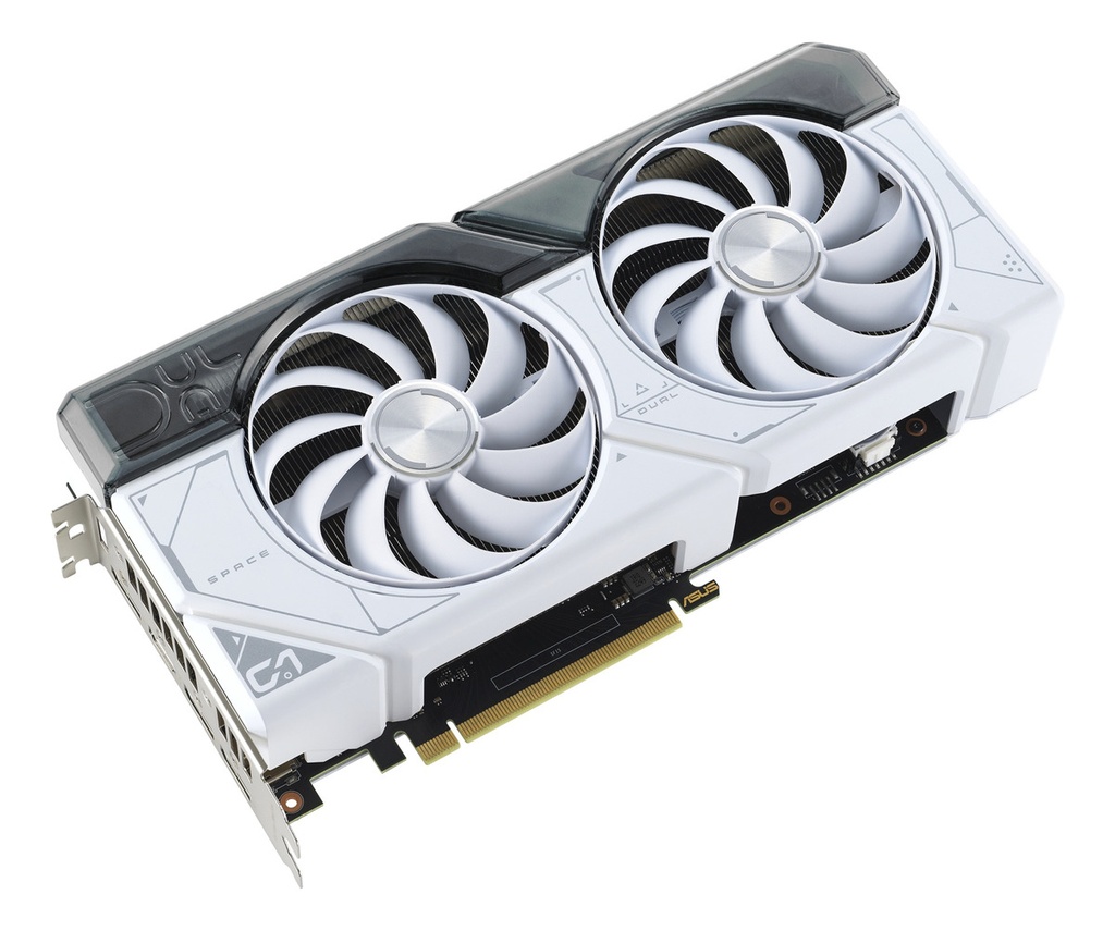 Tarjeta de video ASUS DUAL-RTX4070-O12G-WHITE  