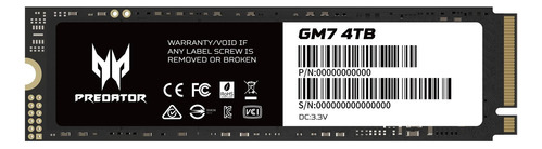 SSD PREDATOR GM7