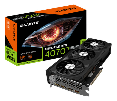 [MDBS2404012910] Tarjeta de video GIGABYTE 	 GV-N407TSWF3OC-16GD